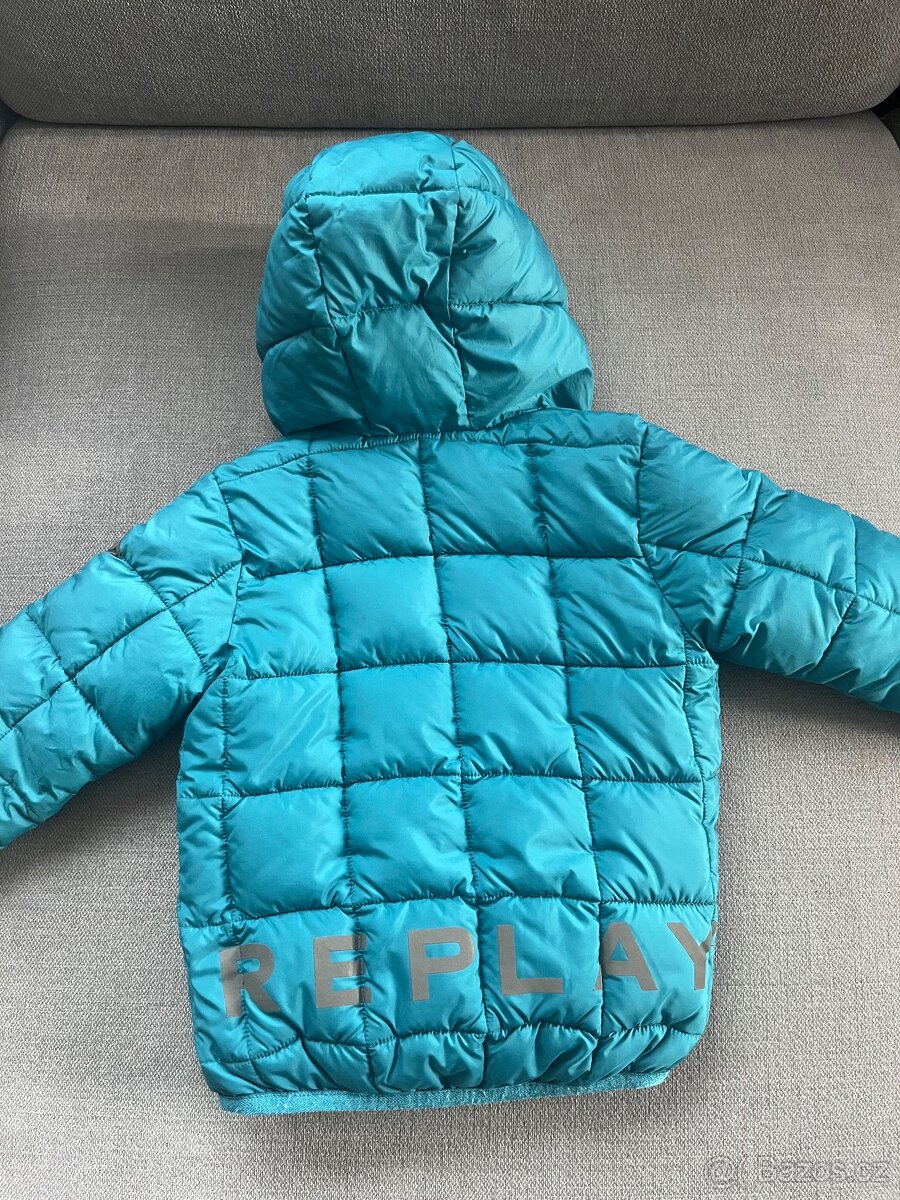 Zimní nepromokavá bunda Replay, vel. 104 - 6