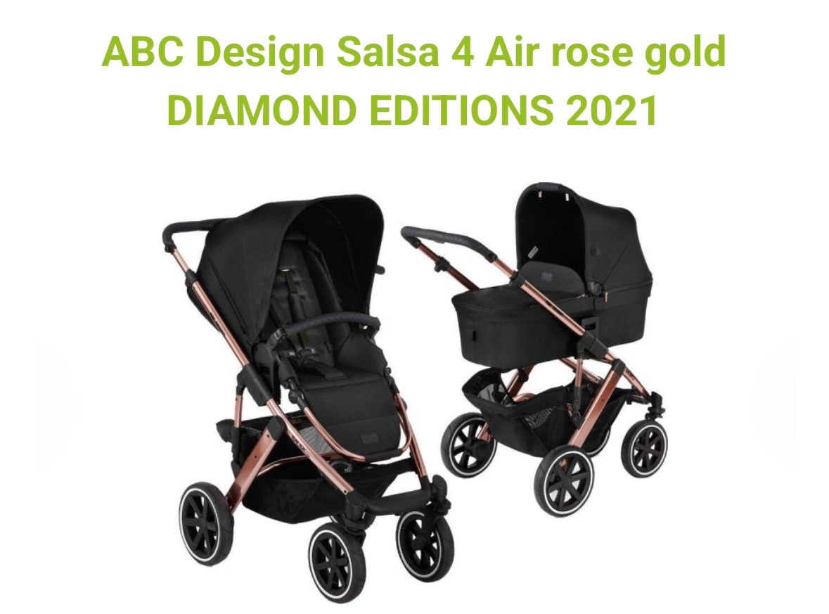 Kočárek ABC design Salsa 4 air rose gold - 6