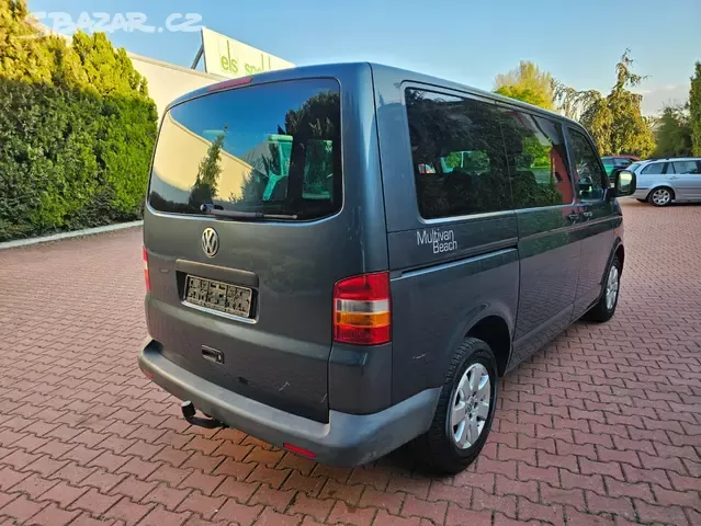 VW Multivan 1.9 TDI 75kW,Beach,Webasto,Tažné,Klima,2007,115 - 6