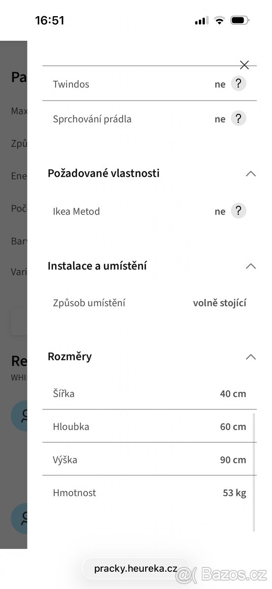 Pračka WHIRLPOOL TDLR 55130S v záruce - 6