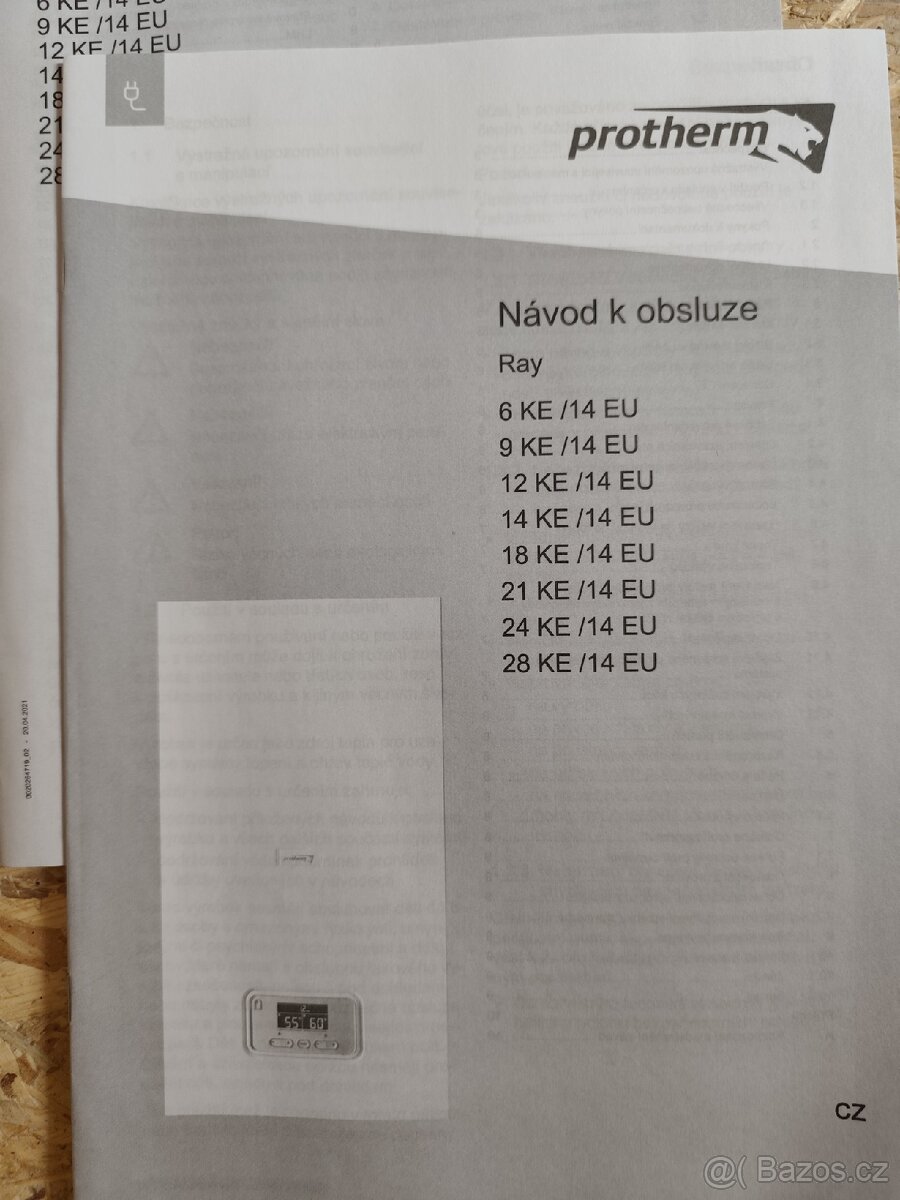Téměř nepoužitý elektrokotel Protherm Ray 14 Ke - 6