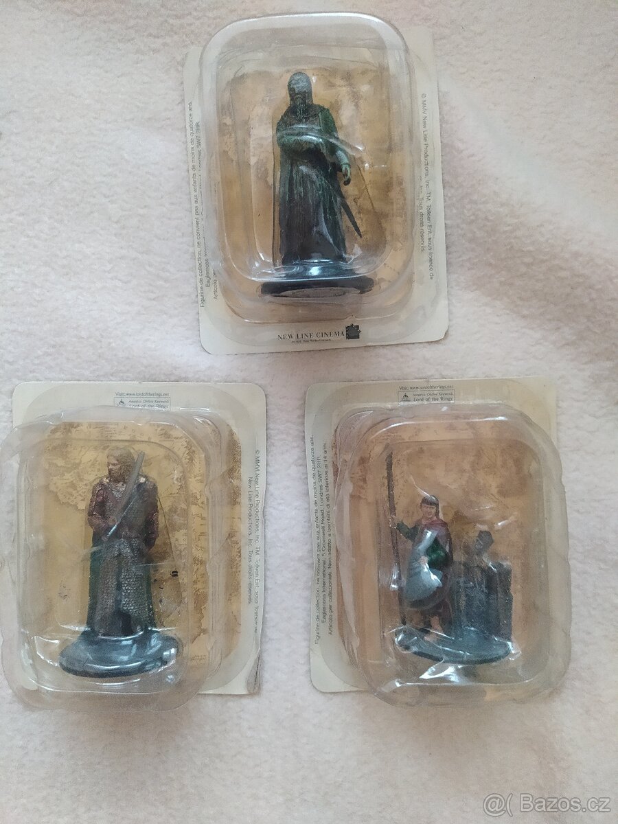 Kompletní sada figurek Pán prstenů od © Eaglemoss London - 6
