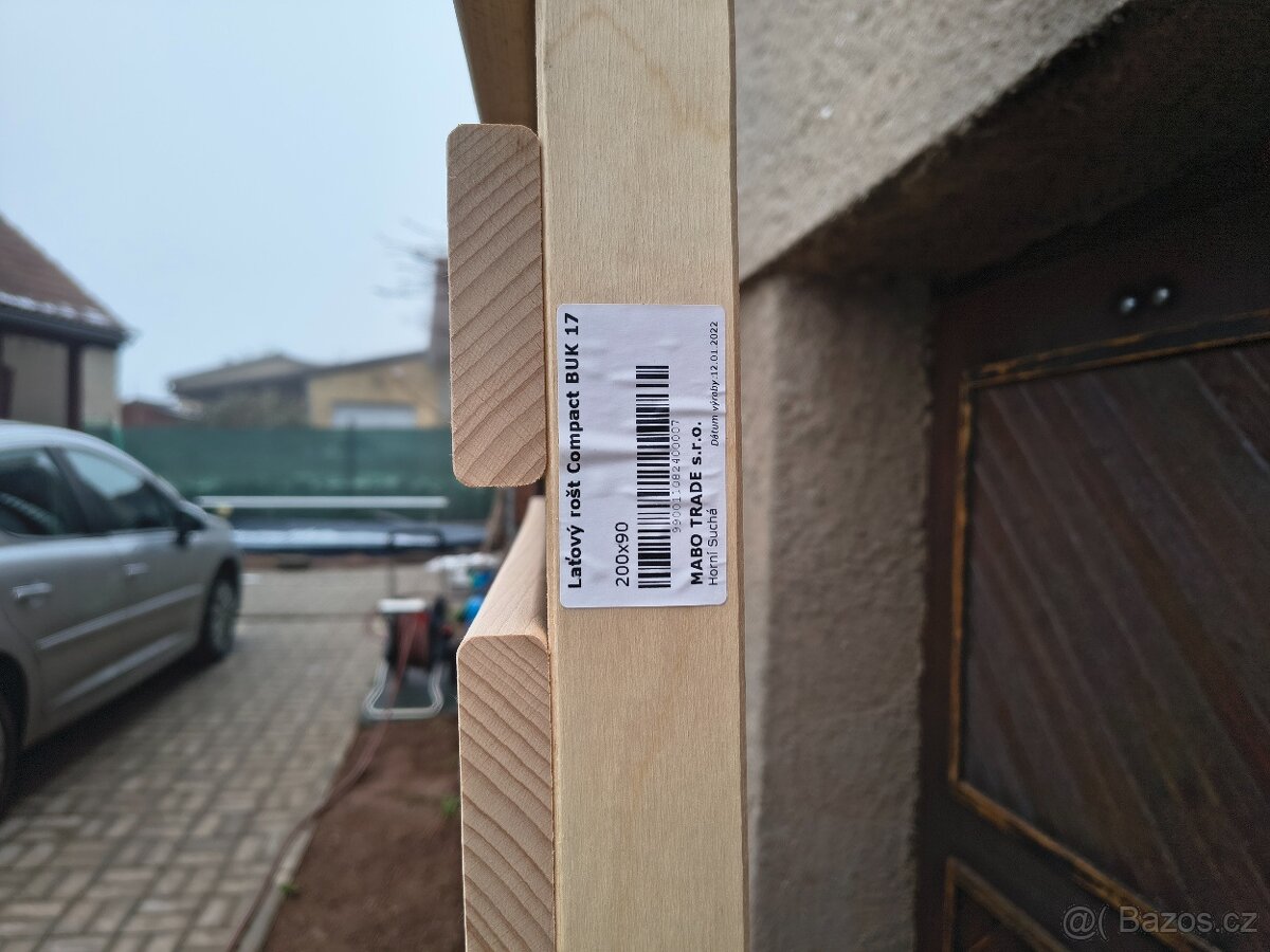 2x Bukový laťový rošt Compact - 6