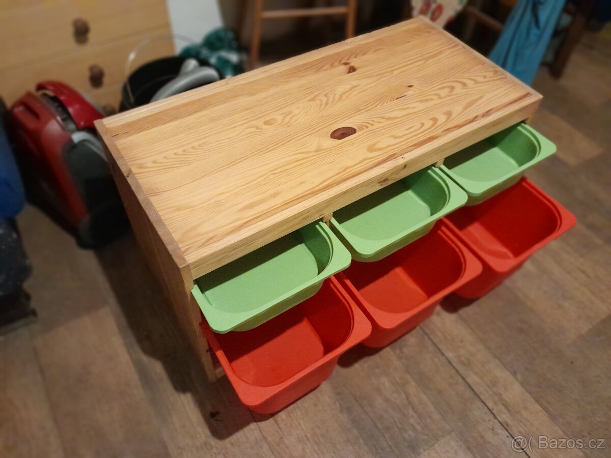 Ikea úložná sestava Trofast borovice - 6
