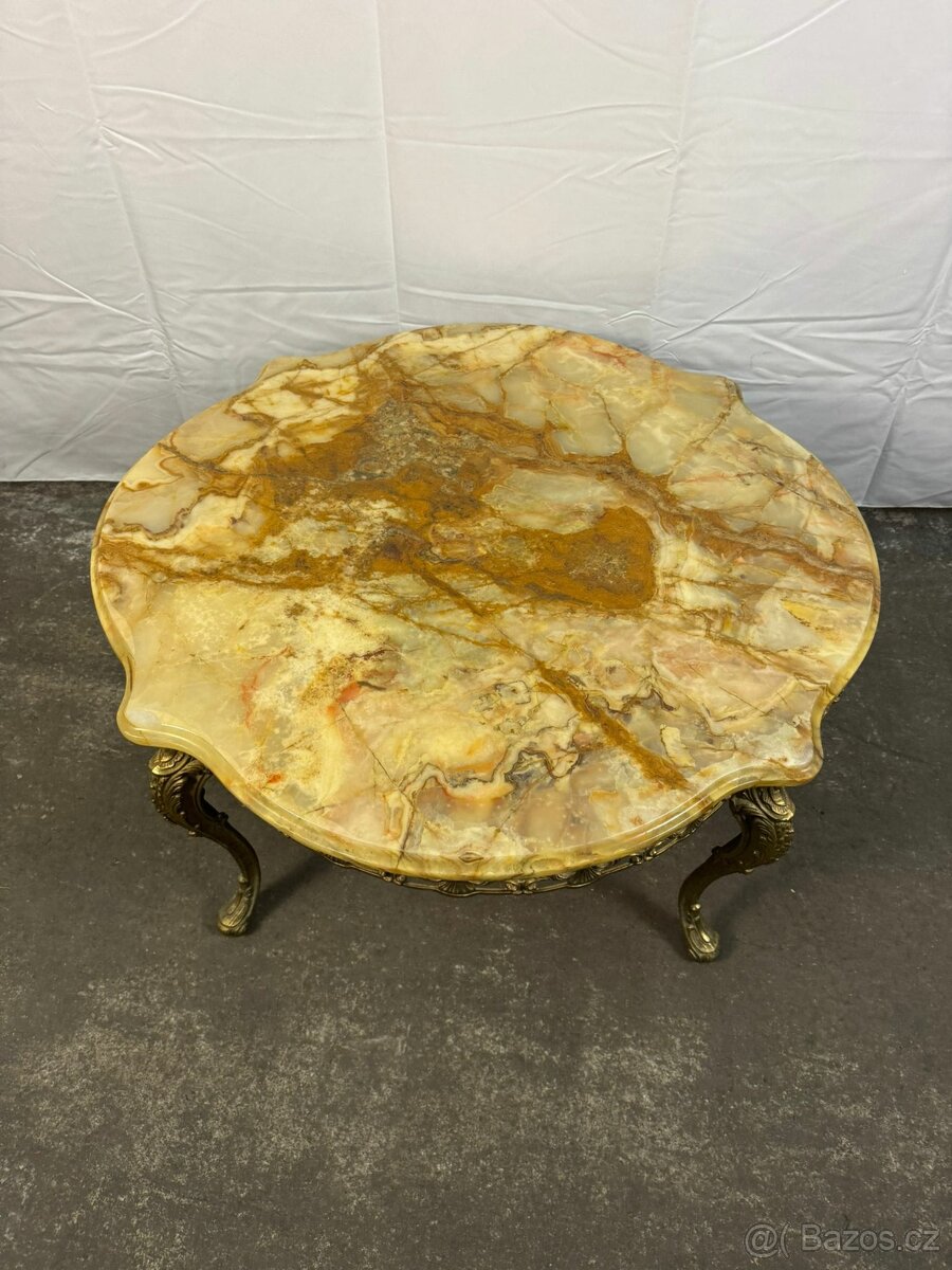 Mramorový konferenční stůl (135019) - 6