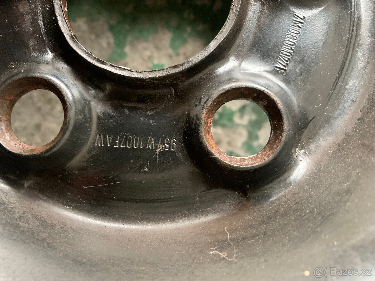 Prodám 4KS plechových disků Ford ,Volkswagen, Seat - 6