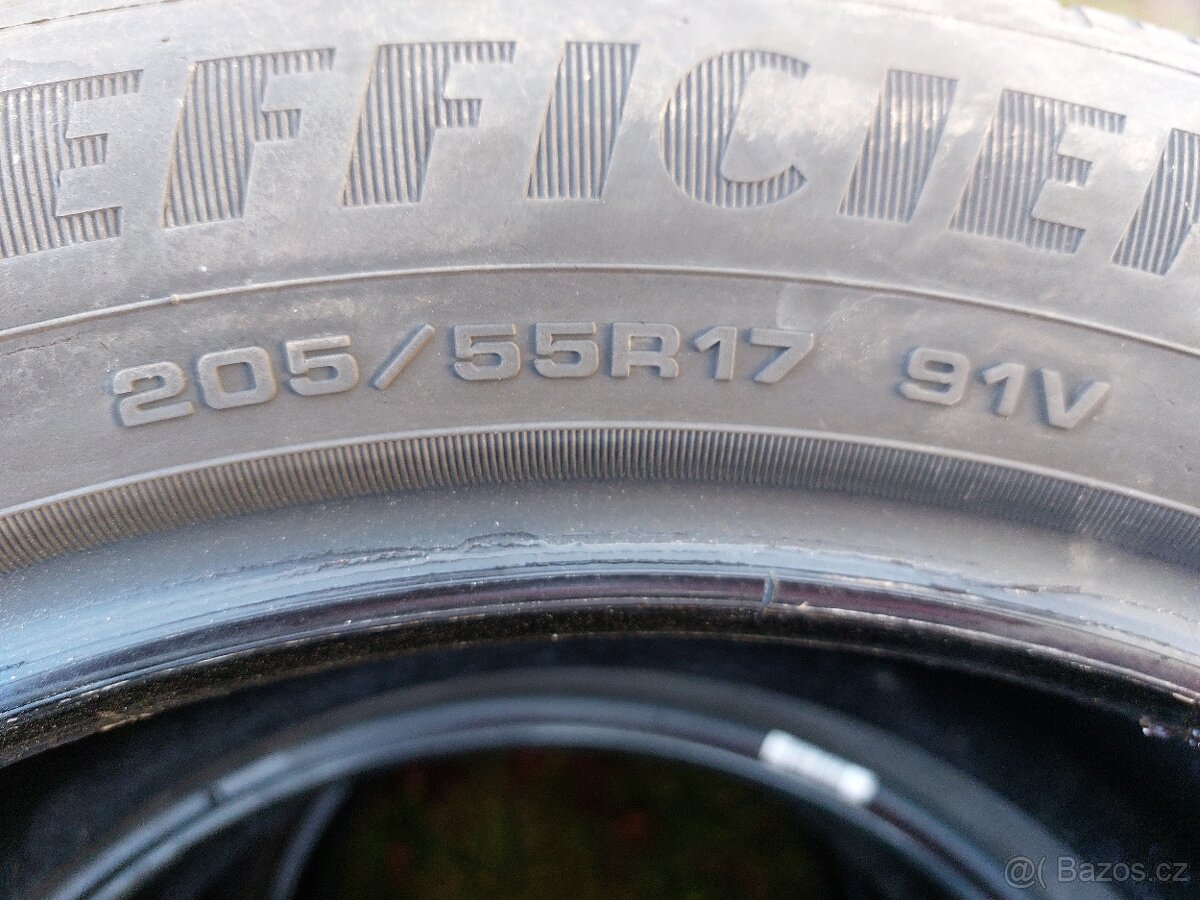Letní pneumatiky GOODYEAR- 205/55 r17 - 6