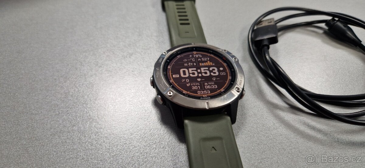 Garmin Fenix 6 silver 47mm - 6