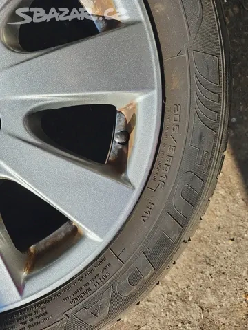 Prodám sadu alu kola Original Toyota - 6
