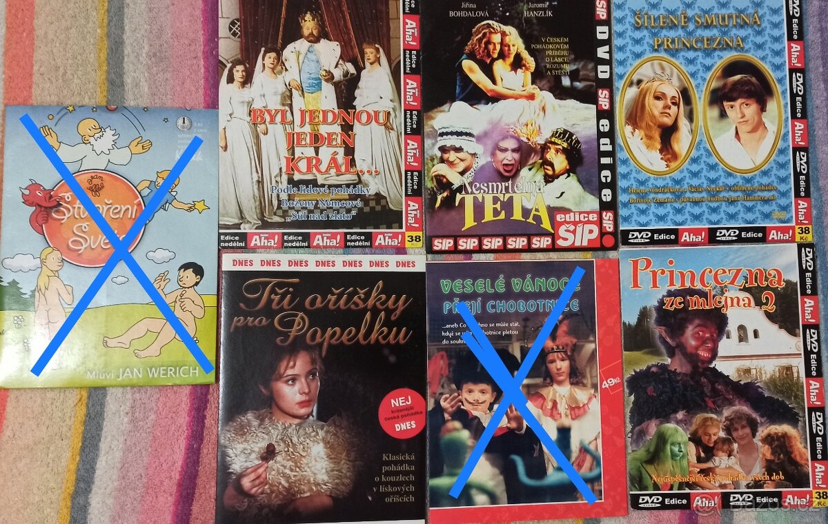 DVD různé filmy /originály/. - 6