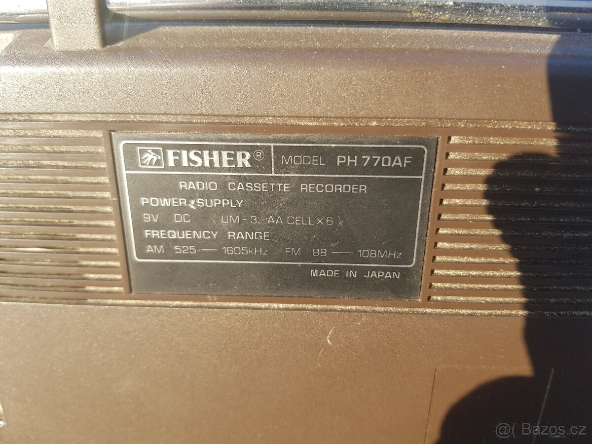 Rádio pro sběratele Fisher PH770AF - 6