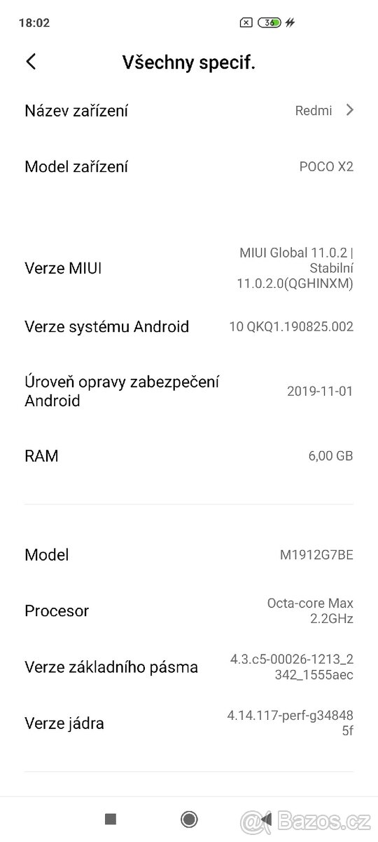 Poco X2 (Xiaomi K30) 6GB/128GB - 6