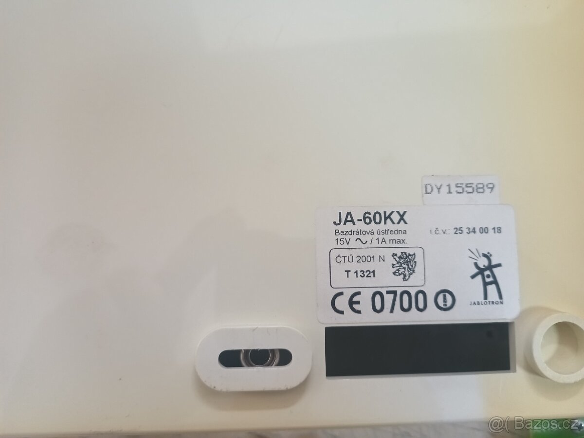Prodám komponenty Jablotron Ja 60 Comfort - 6