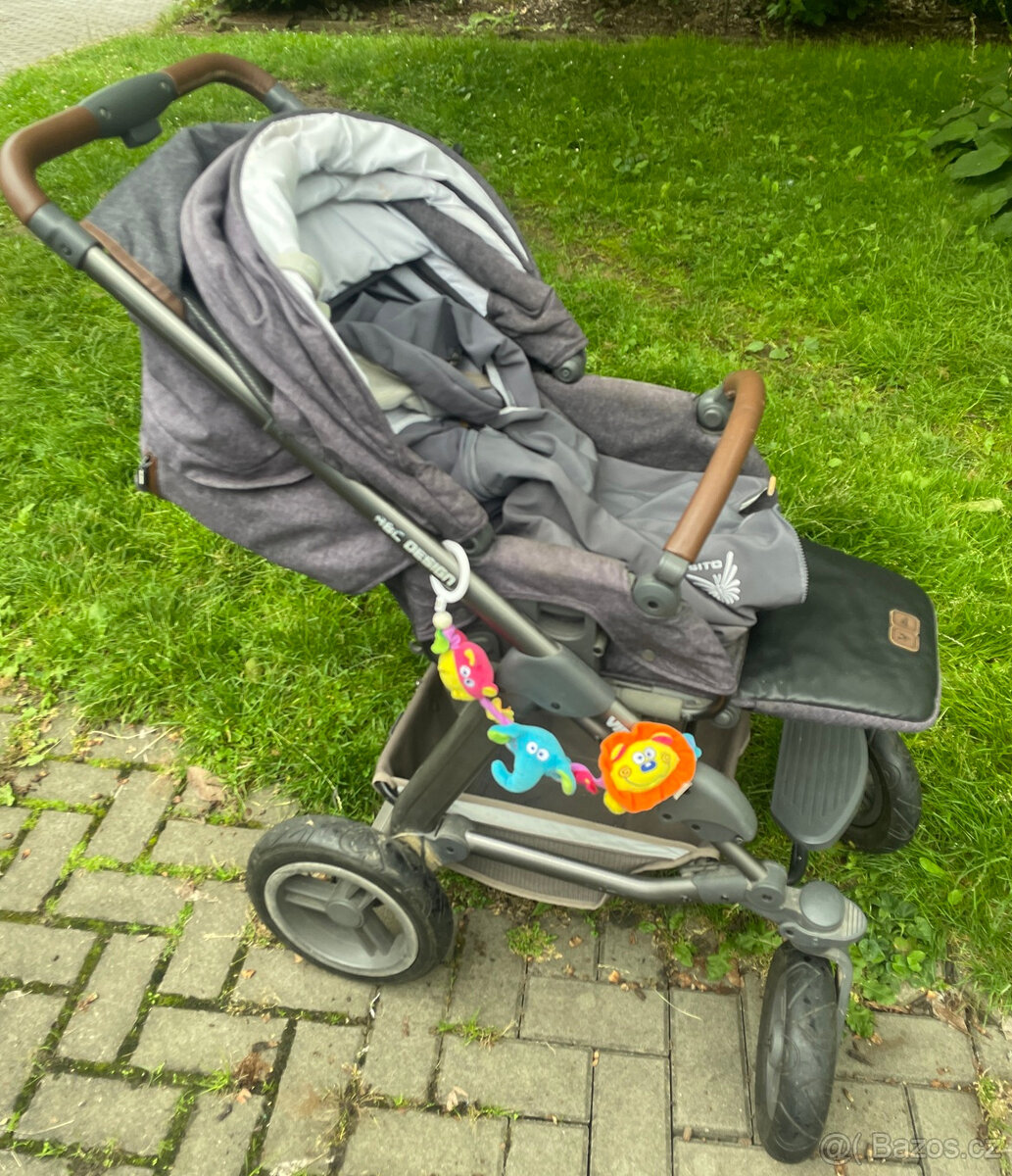 Kočárek 2 in 1, VIPER 4, korbička i sporťák - 6