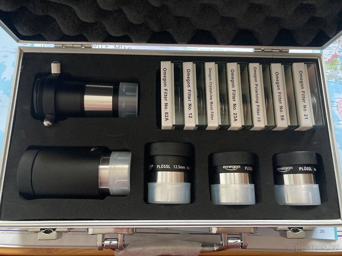 Dalekohled Celestron AstroMaster 130 a okulárový kufřík - 6