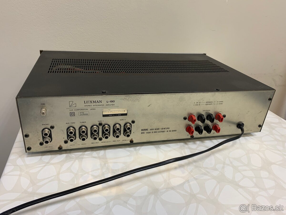 Luxman Integrated Amplifier L-190 - 6