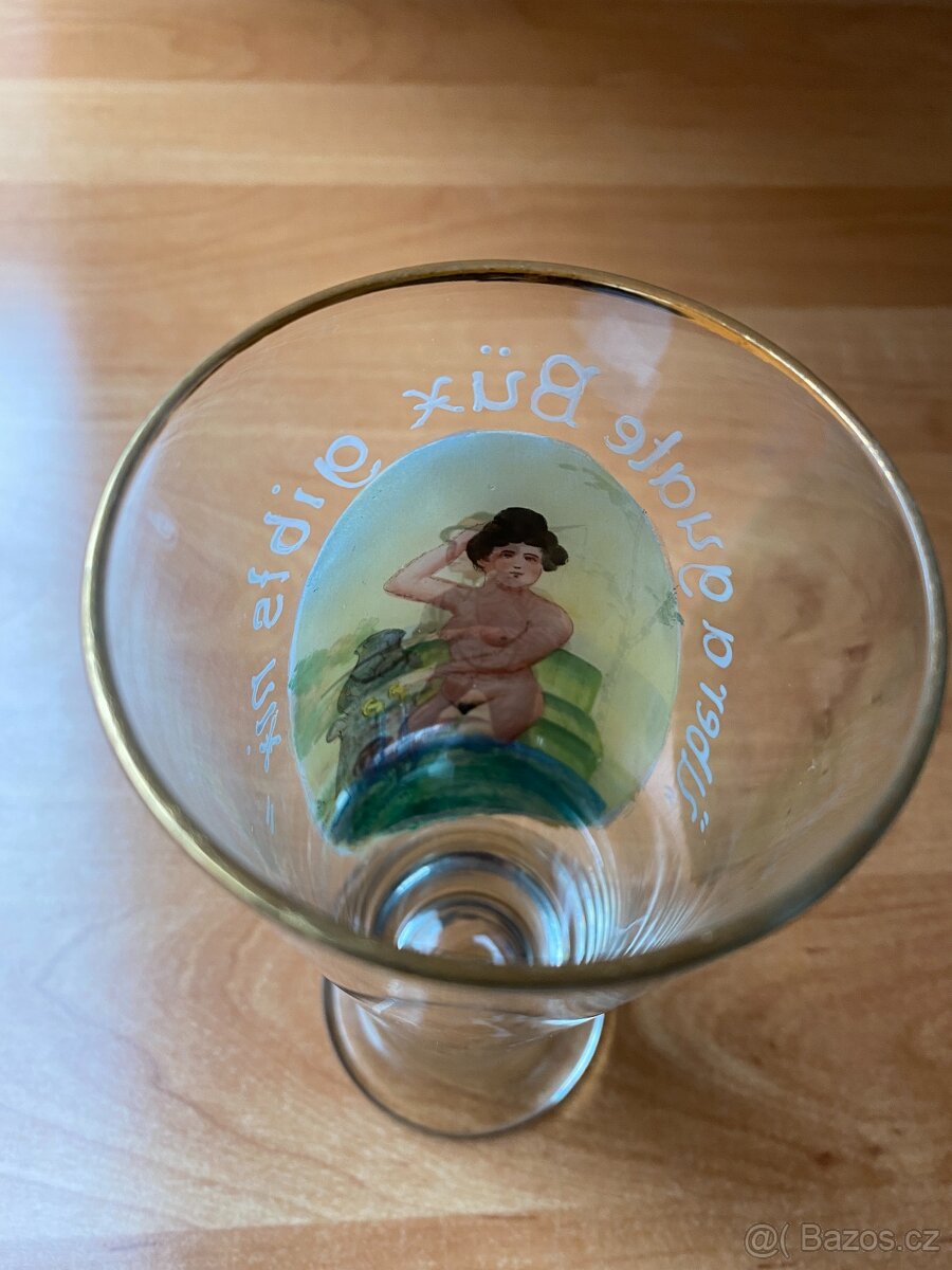 Sběratel nabízí staré pivní sklenice - 6