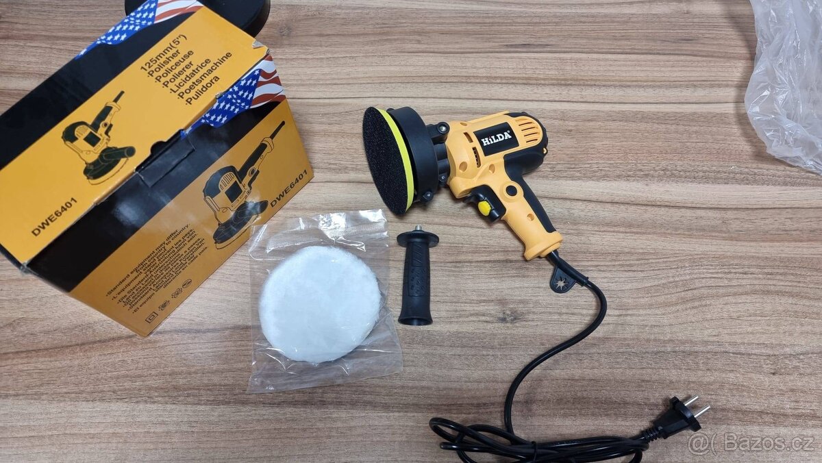 Prodám zcela novou leštičku Hilda, 125mm, 600w - 6