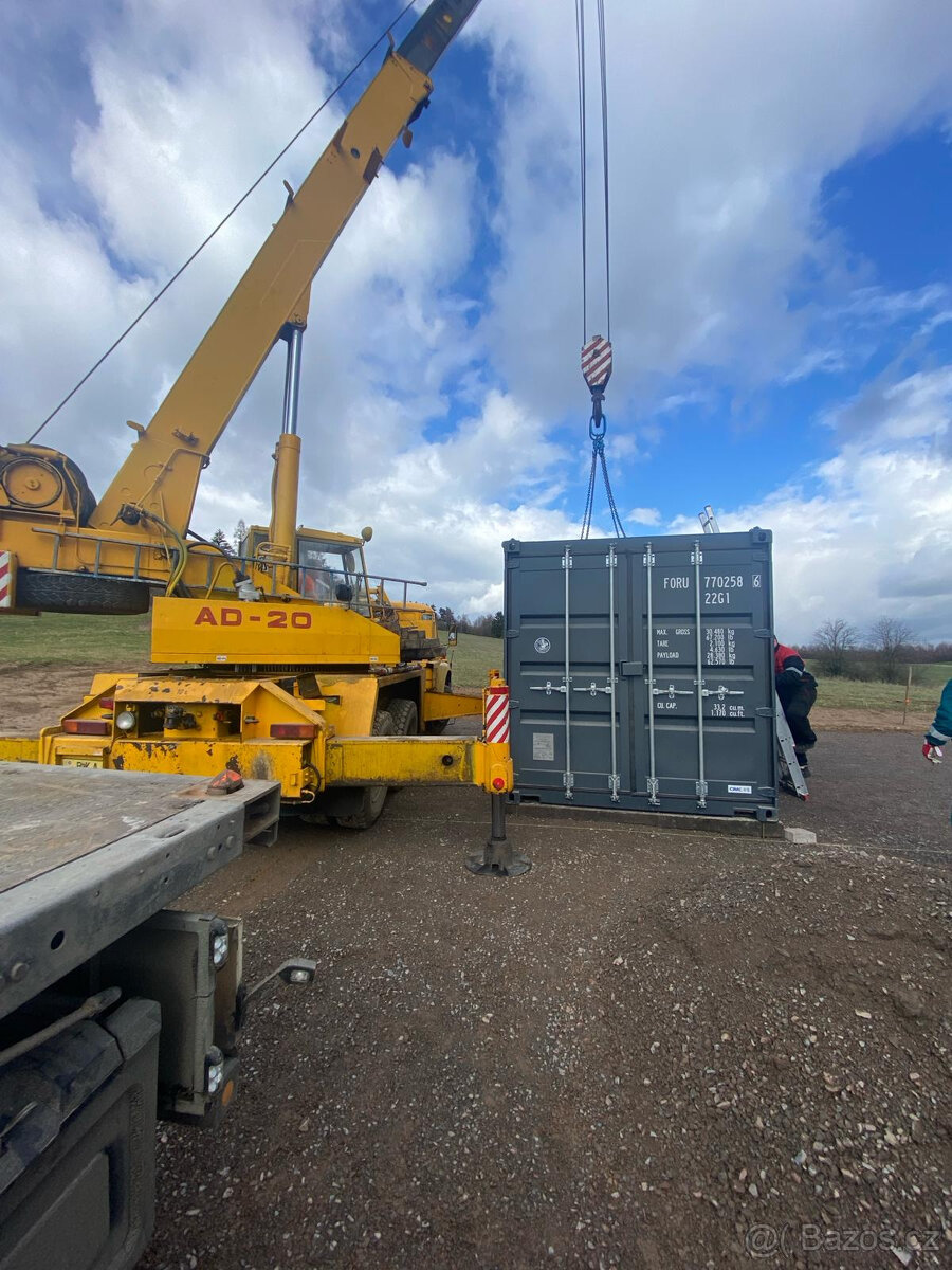 Nový lodní kontejner rv 2024 one way dv20" HC 40" - 6