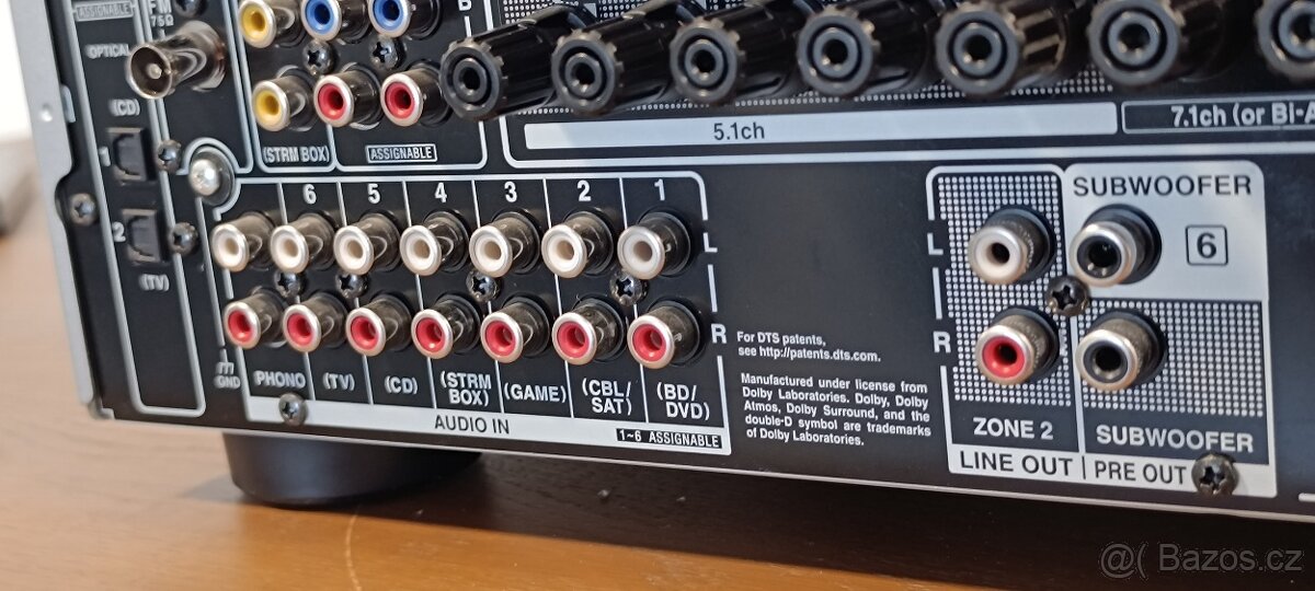 Predám 7.2 AV receiver Onkyo TX-NR 656 - 6