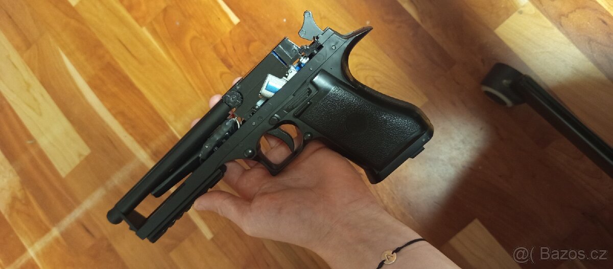 Airsoftová pistole AEP Desert Eagle+2ks zásobníky - 6