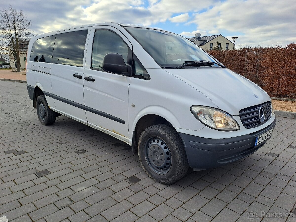 Vito 4x4 extralang, 9mist, naftové topení - 6