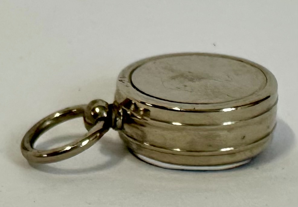 Starožitný malý kompas oblík TOP stav - 6