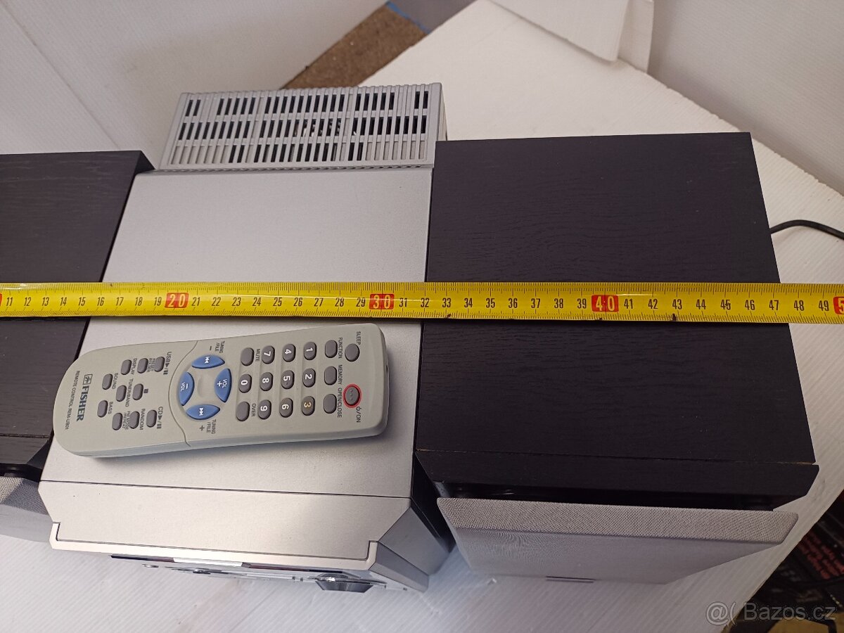 FISHER věž DSC-UB01, rádio-CD-USB - 6