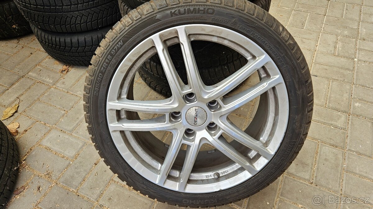 Zimní Sada Alu 5x115 245/40 R18 Dezent Opel - 6