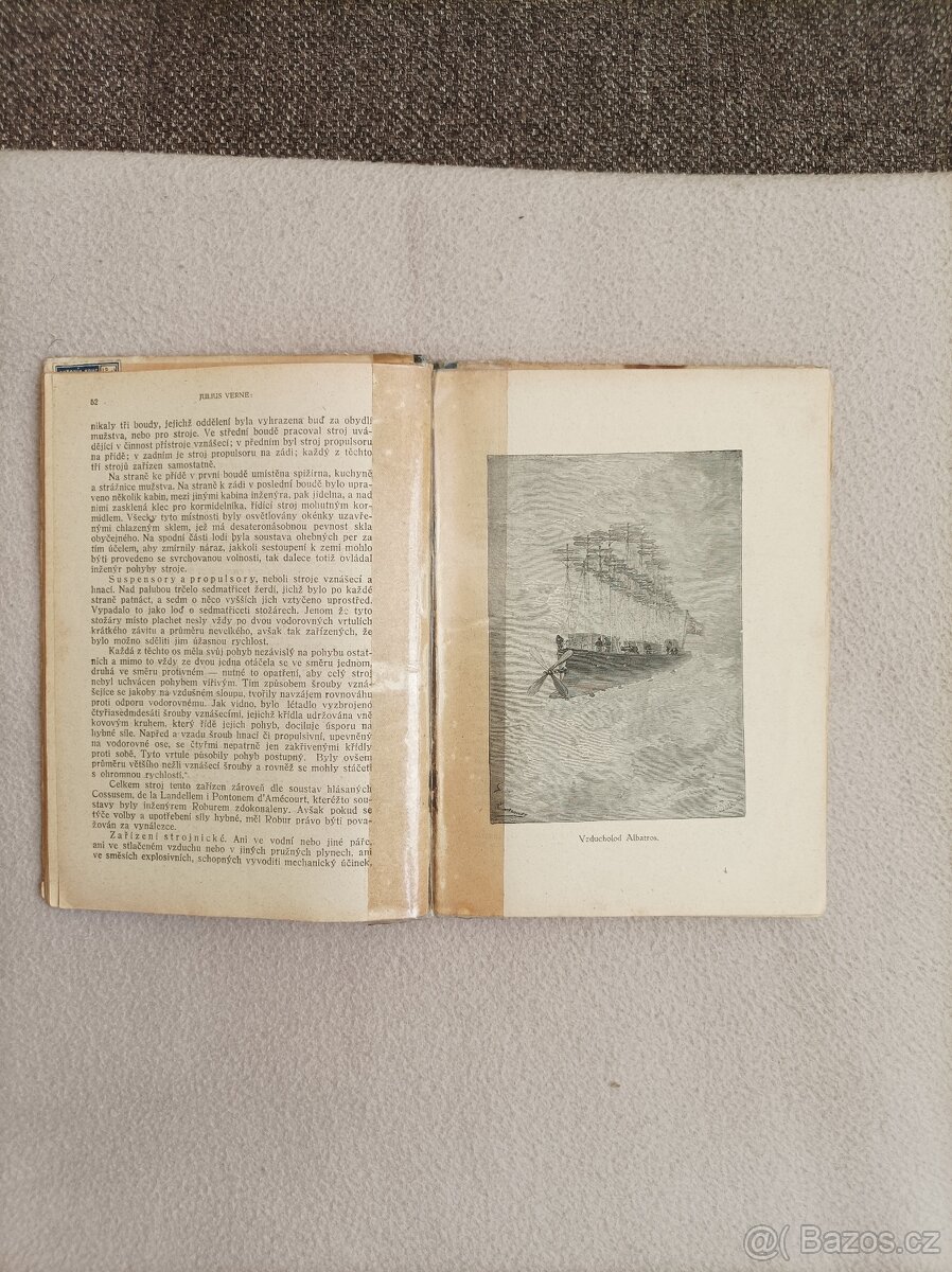 Verne: Vzducholodí kolem světa, 4.vydání, Vilímek, 1921 - 6