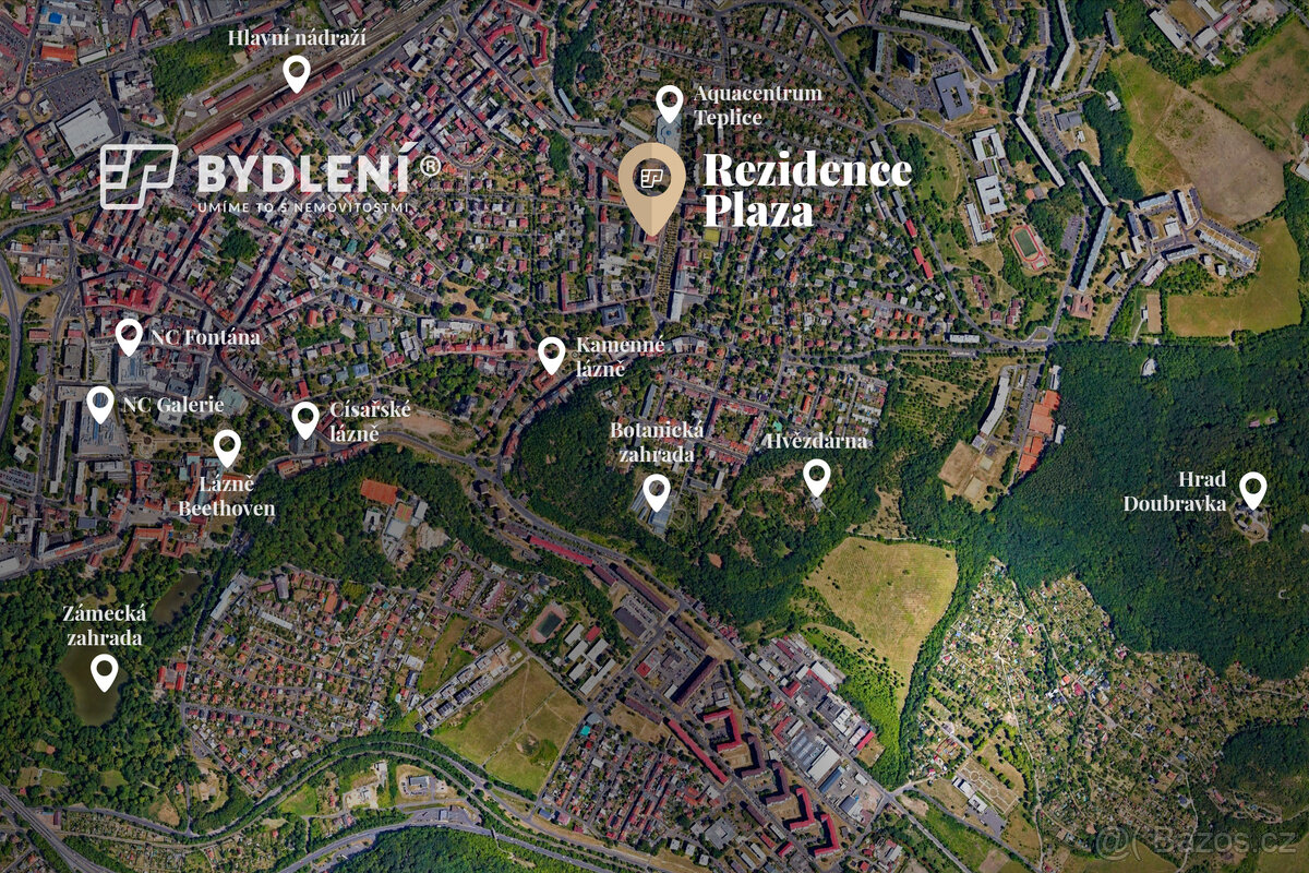 Prodej bytu 3+kk – 137,72 m², 6. NP, Teplice – Šanov 1 (Rezi - 6