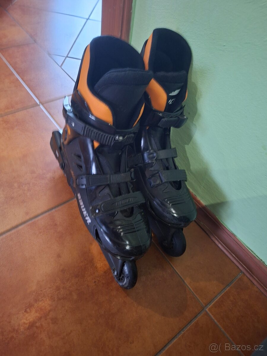 Kolečkové brusle 42 BAUER - 6