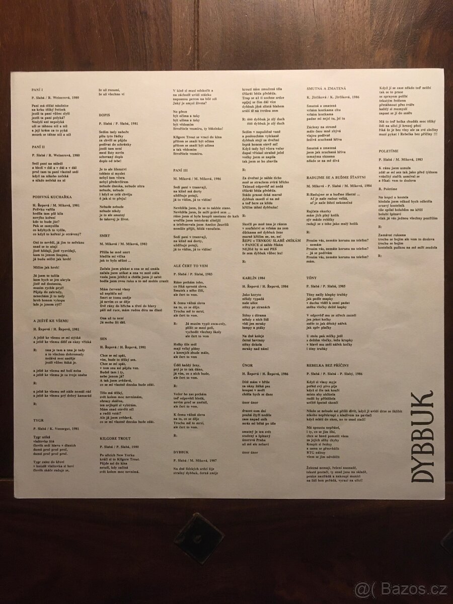 LP Dybbuk - Ale čert to vem (Punc 1991) - 6