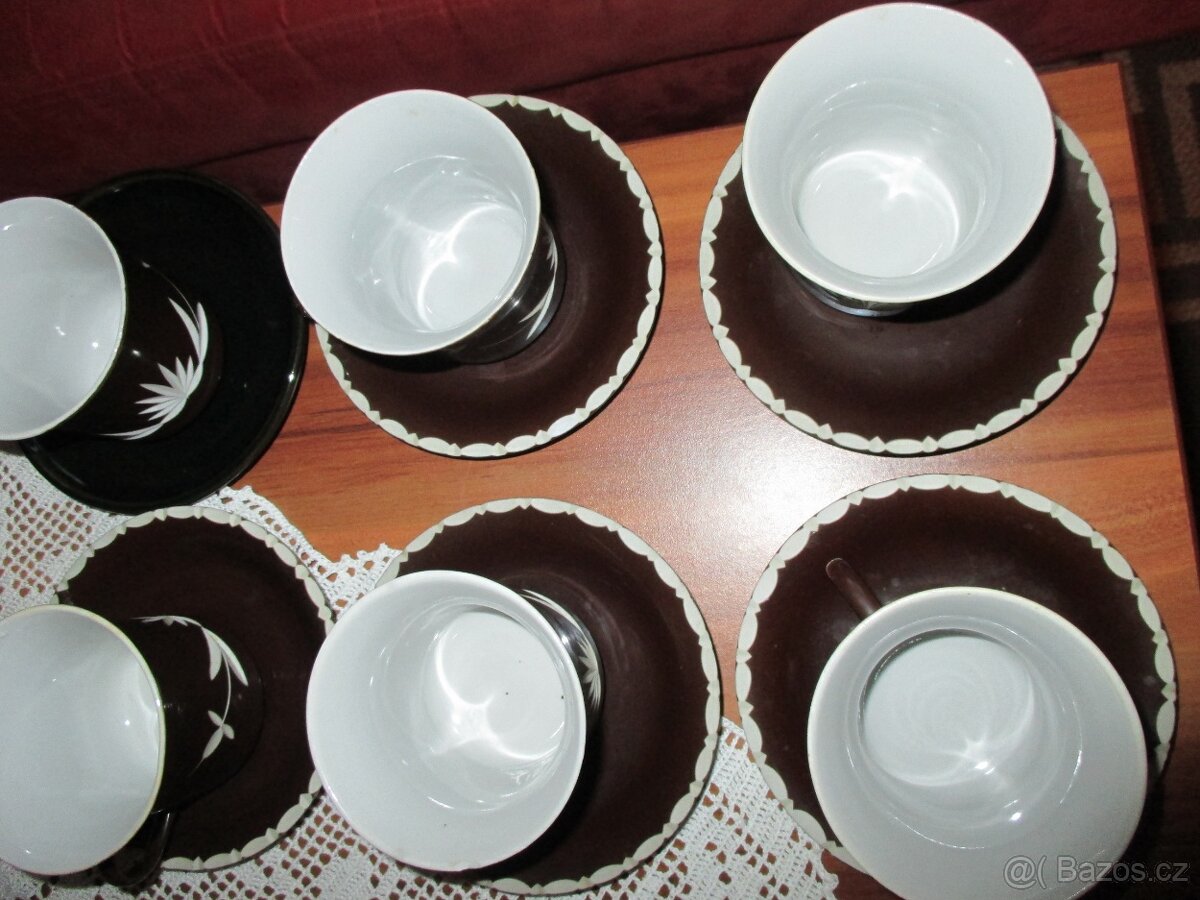hrníčky s podšálky - 6