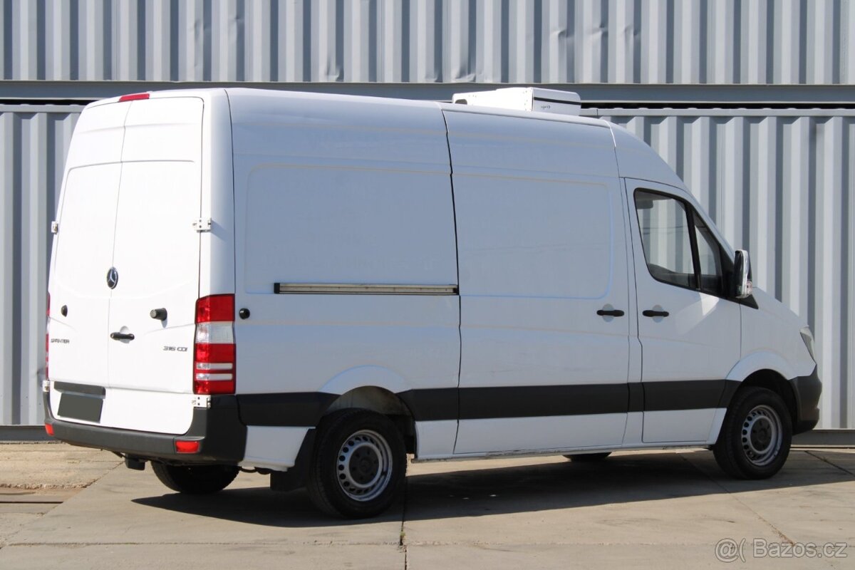 Mercedes-Benz Sprinter 316,L2H2,CHLADÍ,KLIMA,ČR,1.MAJ - 6