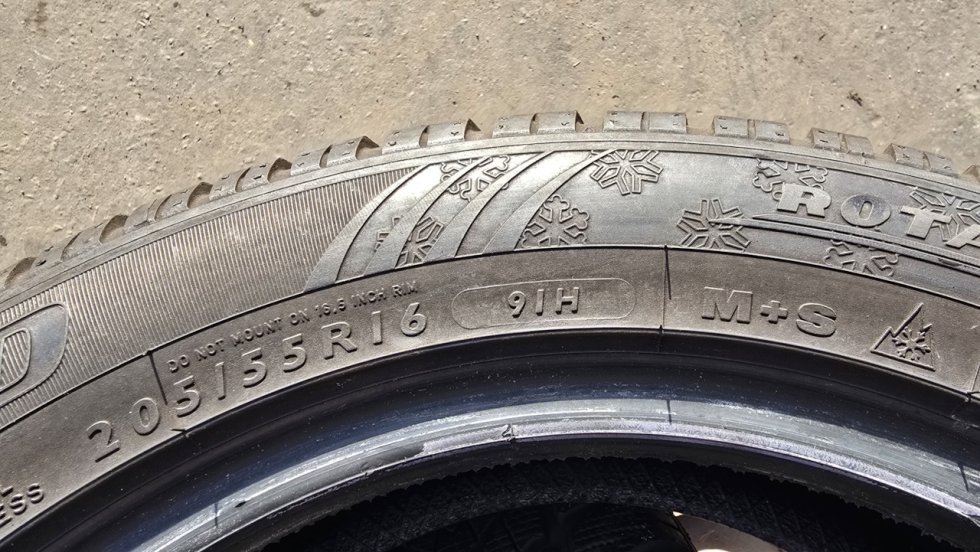 Zimní pneu 205/55/16 Dunlop - 6
