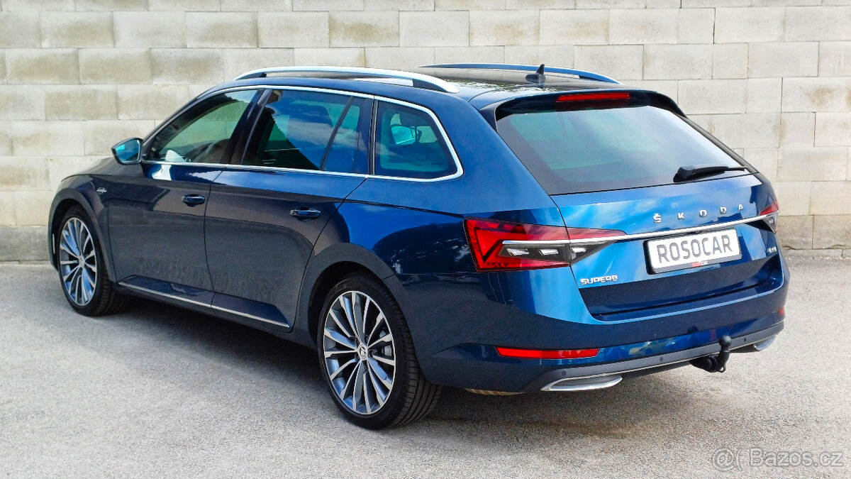 Superb combi L&K 2.0TDI 140kW 4x4-WEBASTO-TZ-ČR-NEHAV-DPH - 6