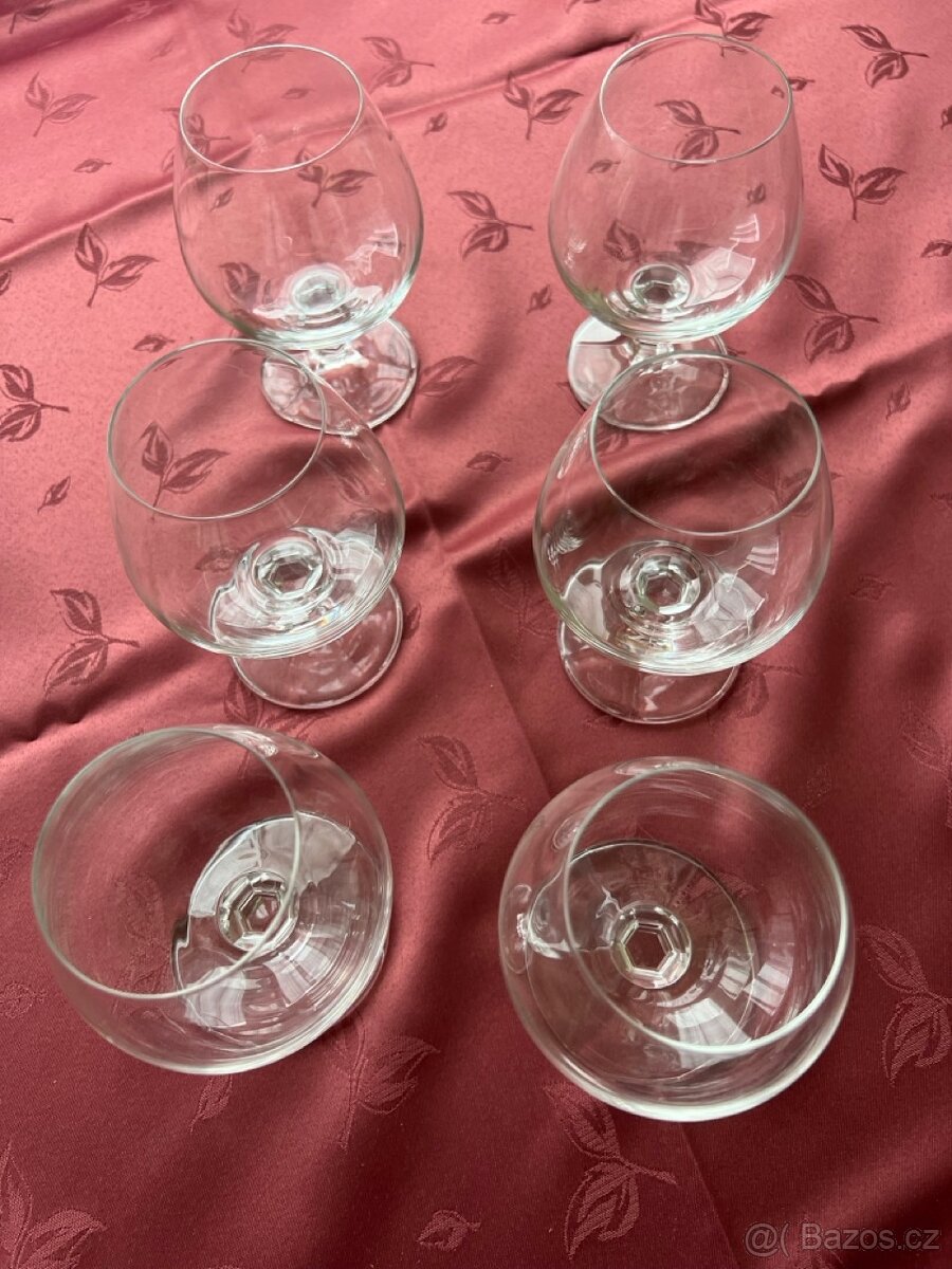 Skleničky na brandy, koňak a rum - 6