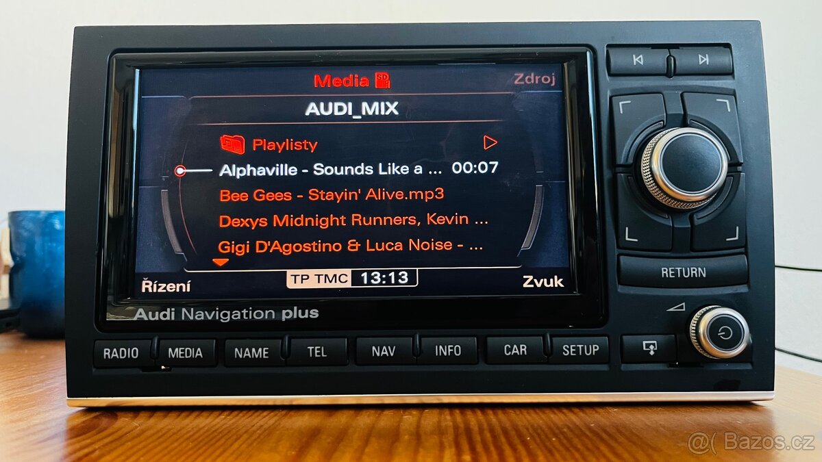 Audi Navigation Plus - RNS-E - A3, A4, TT, Exeo - LED verze - 6
