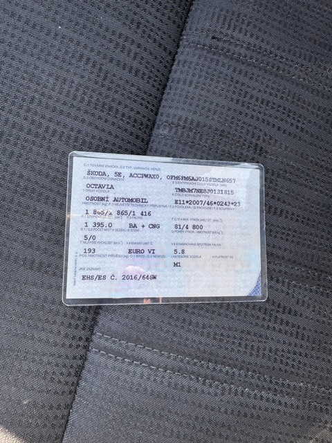 Osobní automobil ŠKODA OCTAVIA - 6