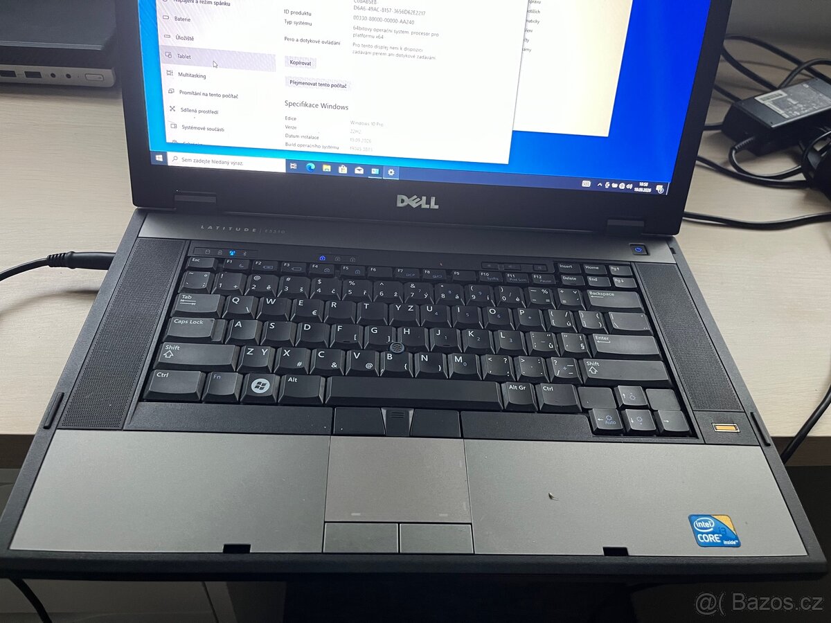 notebook Dell E5510/i3/8G RAM/2TB uloziste - 6