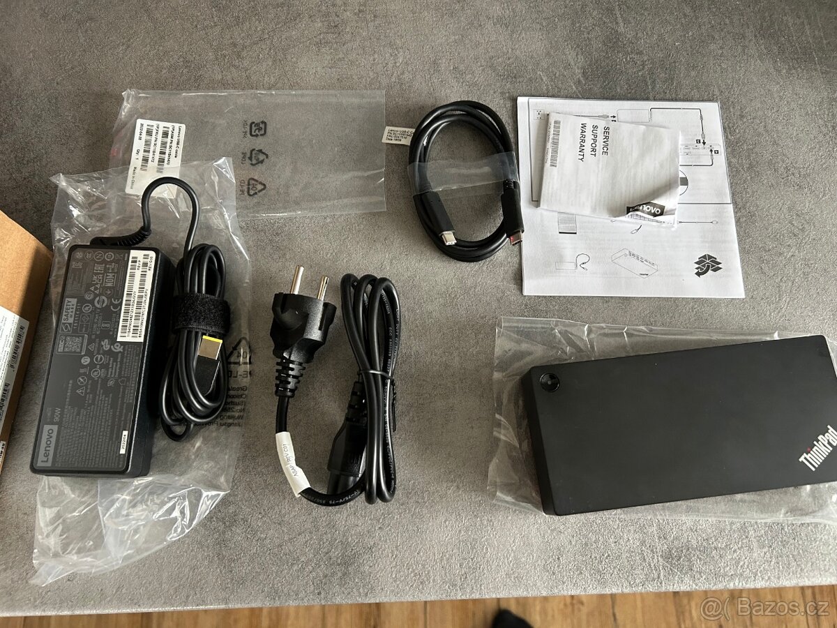 Lenovo ThinkPad USB-C Dock Gen2, typ 40AS + zdroj 90W. - 6