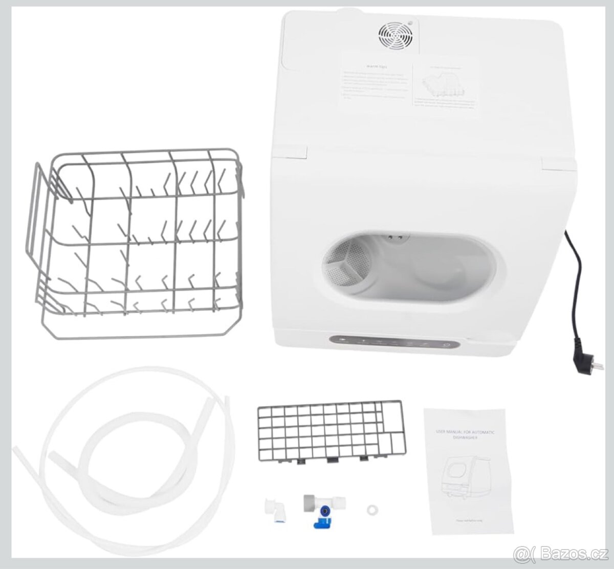 Stolní myčka nádobí 220 V, mini myčka - 6