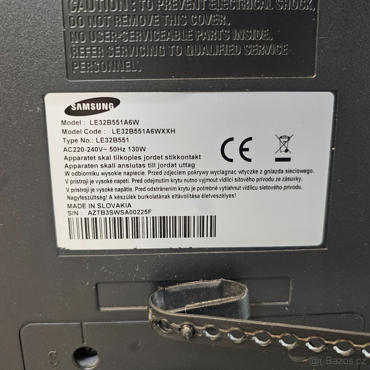 FullHD TV Samsung LE32B551 - 6