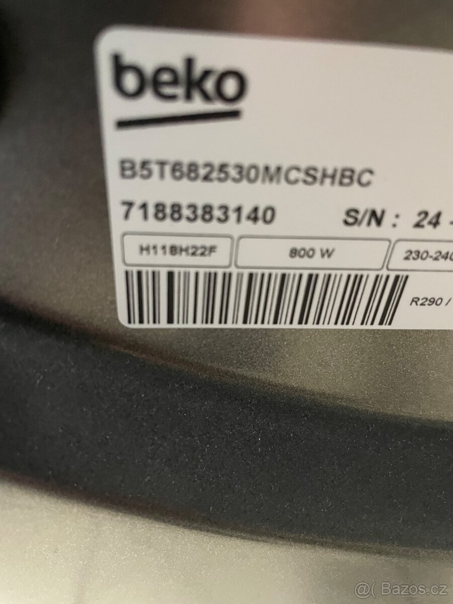 Nepoužitá sušička Beko B5T682530MCSHBC - 6