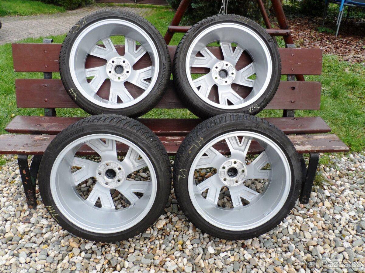Originál Alu Kola +Zimní Pneu VW Golf 8, 225/40/18 5X112 - 6