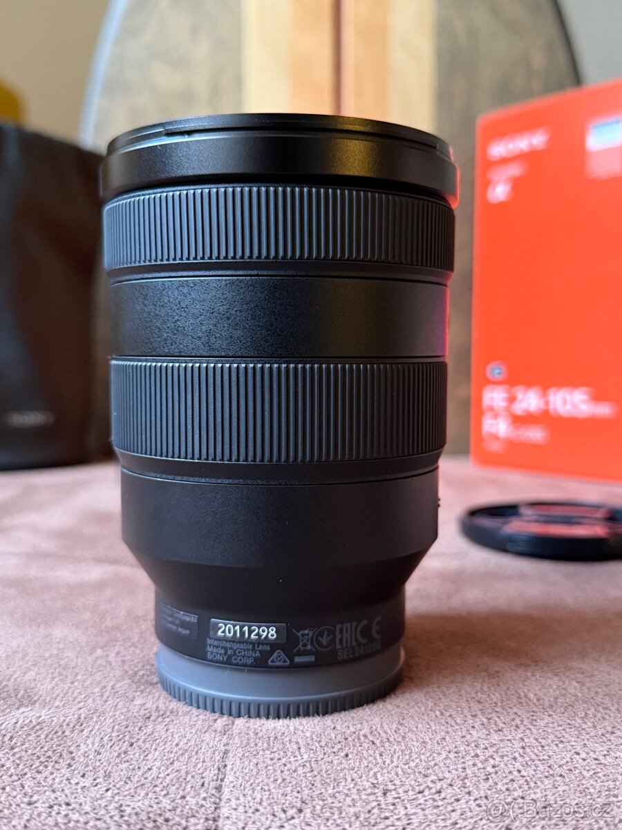 Sony 24-105 mm f/4 G OSS objektiv ve skvělém stavu - 6