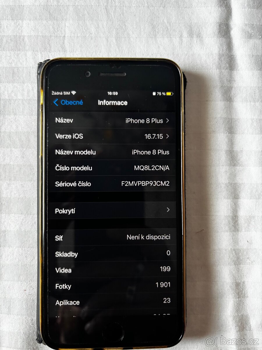 Apple iPhone 8 Plus - 64gb black - 6