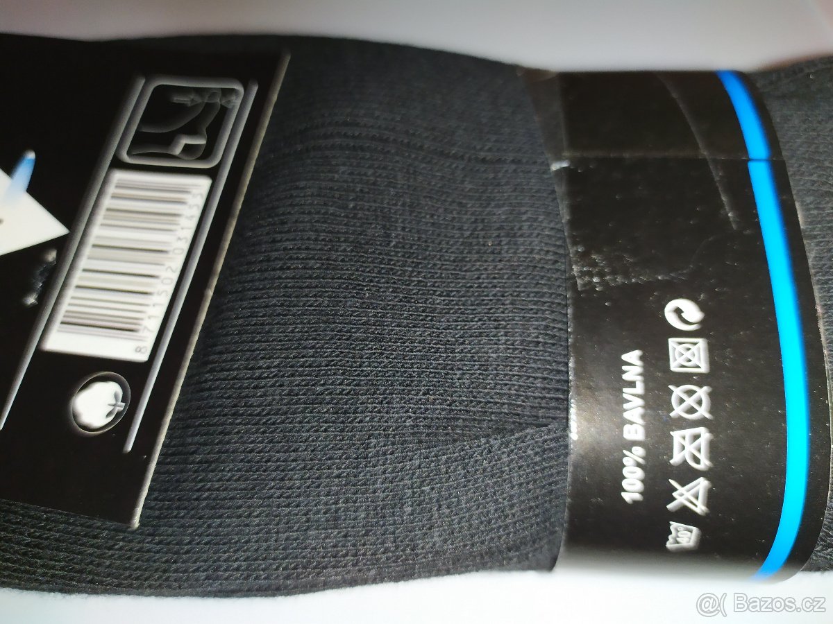 Ponožky nadměrná velikost pánské zdravotní 10 párů - 6