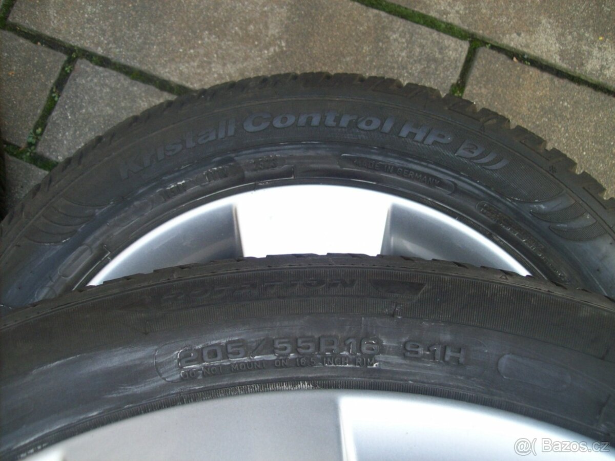 zimní alu kola original Scala 205.55.16 TOP stav - 6